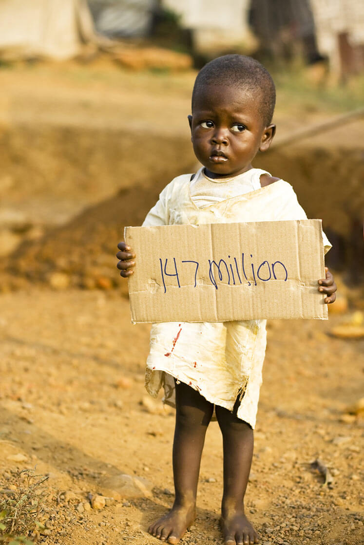 147 Millions Orphans in Africa